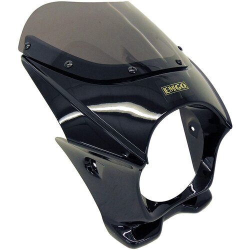 Emgo Mini Cafe Fairing Windshield for 5.75" Headlights