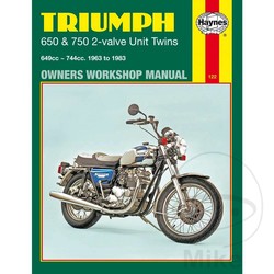 Werkplaatshandboek TRIUMPH 650 & 750 2-VALVE