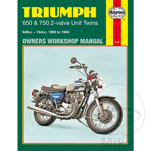 Reparatur Anleitung TRIUMPH 650 & 750 2-VALVE