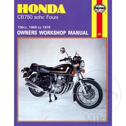 Manuel de réparation HONDA CB750 SOHC FOUR 1969 - 1979
