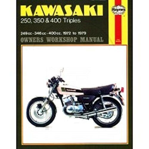 Haynes Reparatur Anleitung KAWASAKI 250, 350 & 400 TRIPLES 1972 - 1979