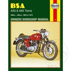 Manuel de réparation BSA A50 & A65 TWINS 1962 - 1973