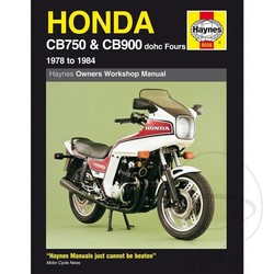 Repair Manual HONDA CB750 & CB900 DOHC FOURS 1978 - 1984