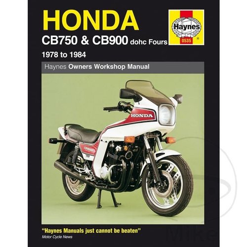 Haynes Manuel de réparation HONDA CB750 & CB900 DOHC FOURS 1978 - 1984