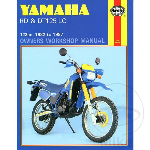 Haynes Werkplaatshandboek YAMAHA RD & DT125LC 1982 - 1987