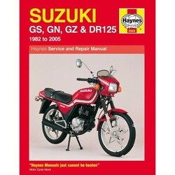 Repair Manual SUZUKI GS & DR125 82-2005