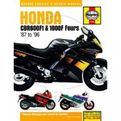 Reparatur Anleitung HONDA CBR600F1 AND 1000F FOURS 1987 - 1996