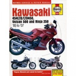 Repair Manual KAWASAKI 454 LTD LTD 450 VULCUN 500 & NINJA 250