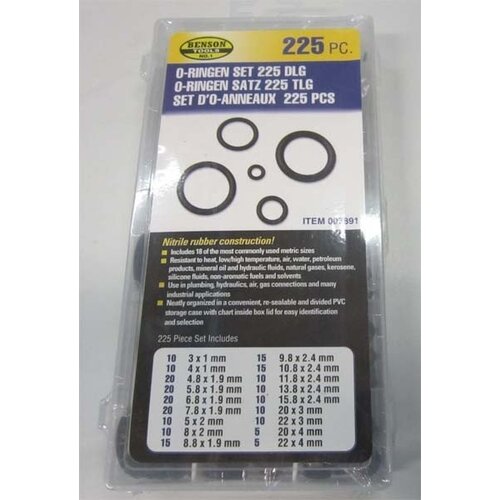 O-Ring Set 225 Piece Box B/C