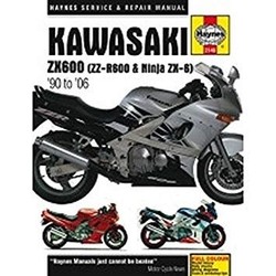Werkplaatshandboek KAWASAKI ZX600 1990-2006