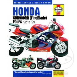 Manuel de réparation HONDA CBR900 92-99