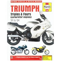 Manuel de réparation TRIUMPH TRIPLES AND FOURS