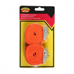 Sangle d'arrimage orange 2 MM x 2,5 M