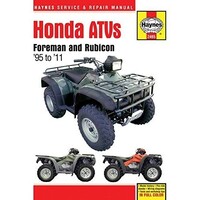 Werkplaatshandboek HONDA ATVS FOREMAN AND RUBICON 1995 - 2011