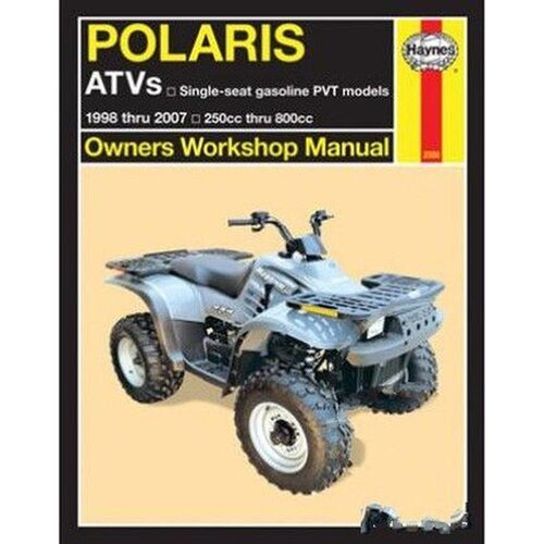 Haynes Repair Manual POLARIS ATVS 1998 - 2007
