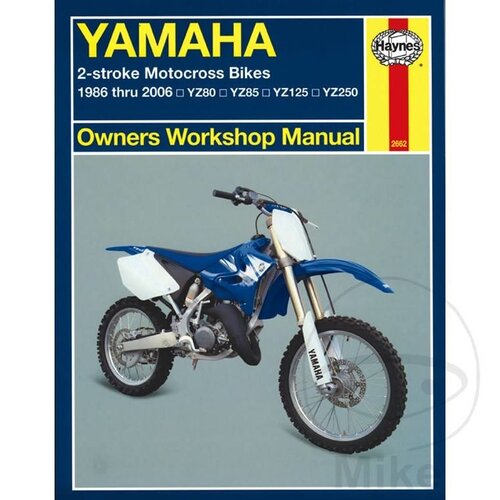Haynes Repair Manual YAMAHA YZ80 85 125 250 86 - 06
