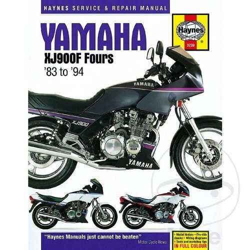 Haynes Repair Manual YAMAHA XJ900F FOURS 1983 - 1994