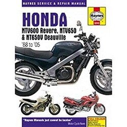 Reparatur Anleitung (SB) HONDA NTV600/650 & NT650 88-05