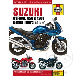 Repair Manual SUZUKI GSF600 650 1200 BANDIT 95-06