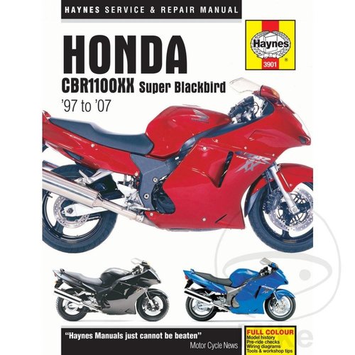 Haynes Repair Manual HONDA CBR1100XX SUPER BLACKBIRD 1997 -2007
