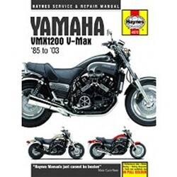 Werkplaatshandboek YAMAHA V-MAX 1985 - 2003