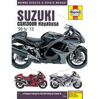Repair Manual SUZUKI GSX1300R HAYABUSA (99-13)