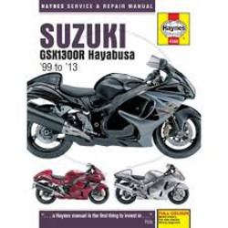 Werkplaatshandboek SUZUKI GSX1300R HAYABUSA (99-13)