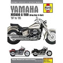 Repair Manual YAMAHA XVS650 & 1100 DRAG STAR (97-05)