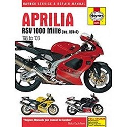 Manuel de réparation APRILLIA RSV 1000