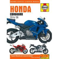 Repair Manual HONDA CBR600RR 2003 - 2006