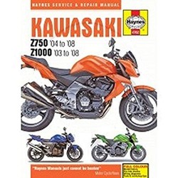 Manuel de réparation KAWASAKI Z750 & Z1000 2003 - 2008