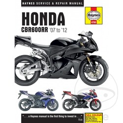 Reparatur Anleitung HONDA CBR600 RR (07-12)