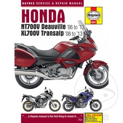 Repair Manual HONDA NT700 D/V & TRANSALP (06-13)