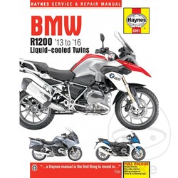 Werkplaatshandboek BMW R1200 DOHC TWINS (13-16)