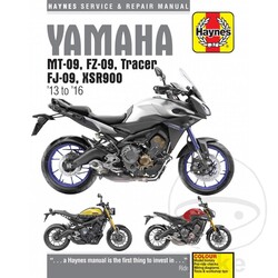 Werkplaatshandboek MT-09, FZ-09, TRACER, FJ-09, XSR900 13-16
