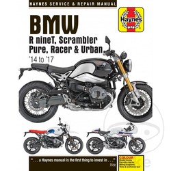 Reparatur Anleitung BMW R nineT, SCRAMBLER, RACER 2014-2017
