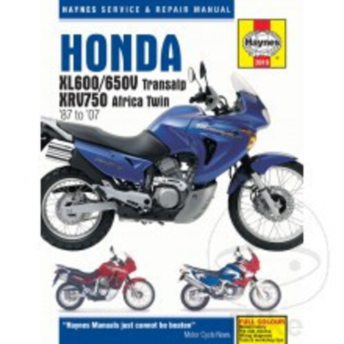 Haynes Repair Manual HONDA XL600/650 V & XRV750 AFRICA
