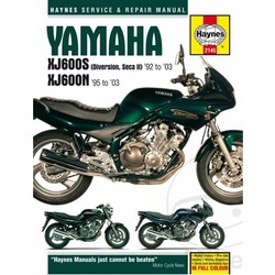 Werkplaatshandboek YAMAHA XJ600S Diversion Seca 92-03 XJ600N 95-03