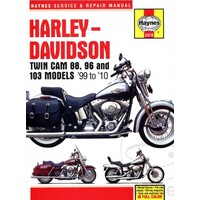 Repair Manual HARLEY DAVIDSON Twin Cam 88, 96-103 Models 99-10
