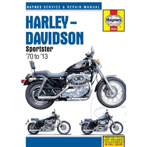 Haynes Repair Manual HARLEY DAVIDSON Sportster 70-13