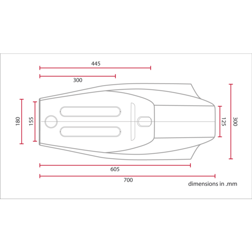 C.Racer Flacher Tracker Sitz Black Tuck 'n Roll
