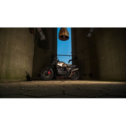 BMW K100RS Scrambler met spaakwielen
