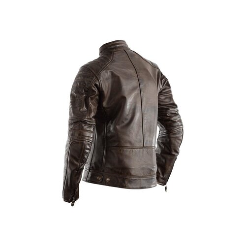 RST Brown Roadster II CE Leather Motorcycle Jacket Ladies