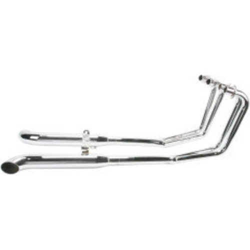MAC Exhausts Kawasaki KZ 650/750 4-in-2 exhaust system Turn Out Chrome