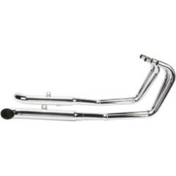 Kawasaki KZ 900/1000 4-in-2 auspuffanlage Turn Out Chrome