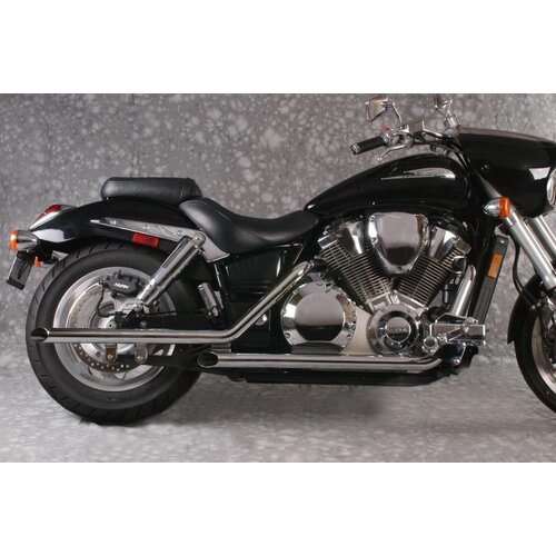 MAC Exhausts Honda VTX 1800 Auspuff Drag Pipes Slash Cut