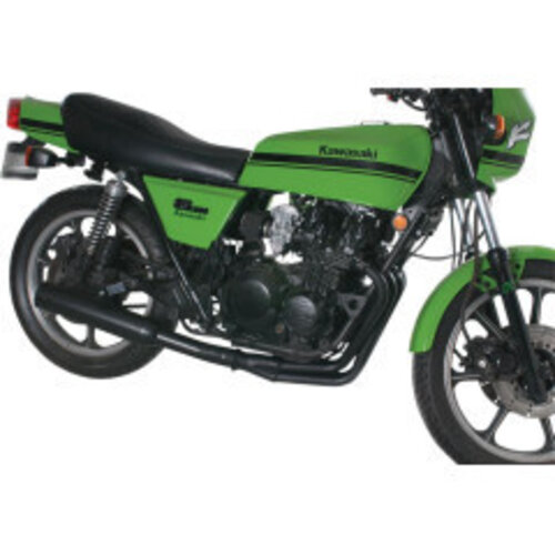 MAC Exhausts Kawasaki KZ550 / GPZ550 4-in-1 uitlaat zwart