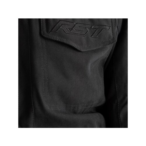 RST Mat Zwart IOM TT Crosby CE Motorjas Textiel Dames