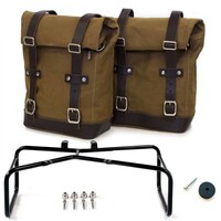 TWO SIDE PANNIERS CANVAS + DOUBLE SUBFRAME NINET