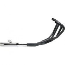 Honda CB 750 Nighthawk 4-in-1 Exhaust Megaphone Black/Chrome
